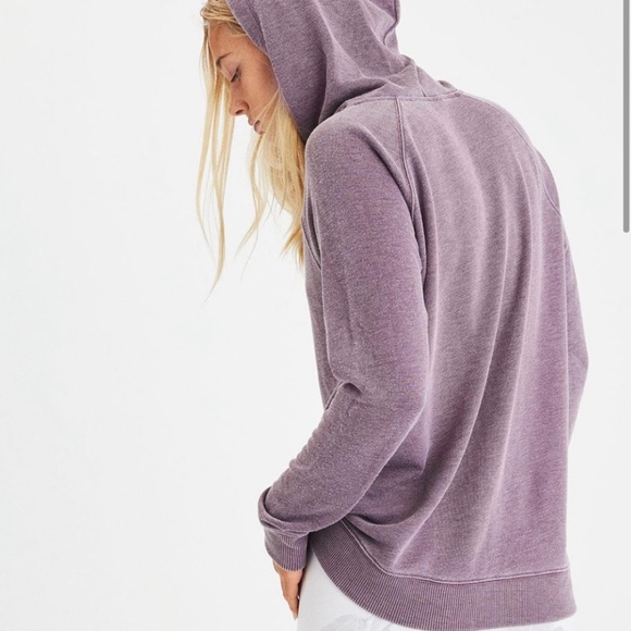 AE Purple Hoodie SZ S - Picture 6 of 6